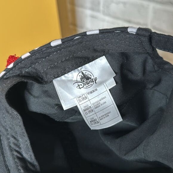 Disney Parks Minnie Mouse Sequins Bow Cadet Hat - Picture 6 of 6